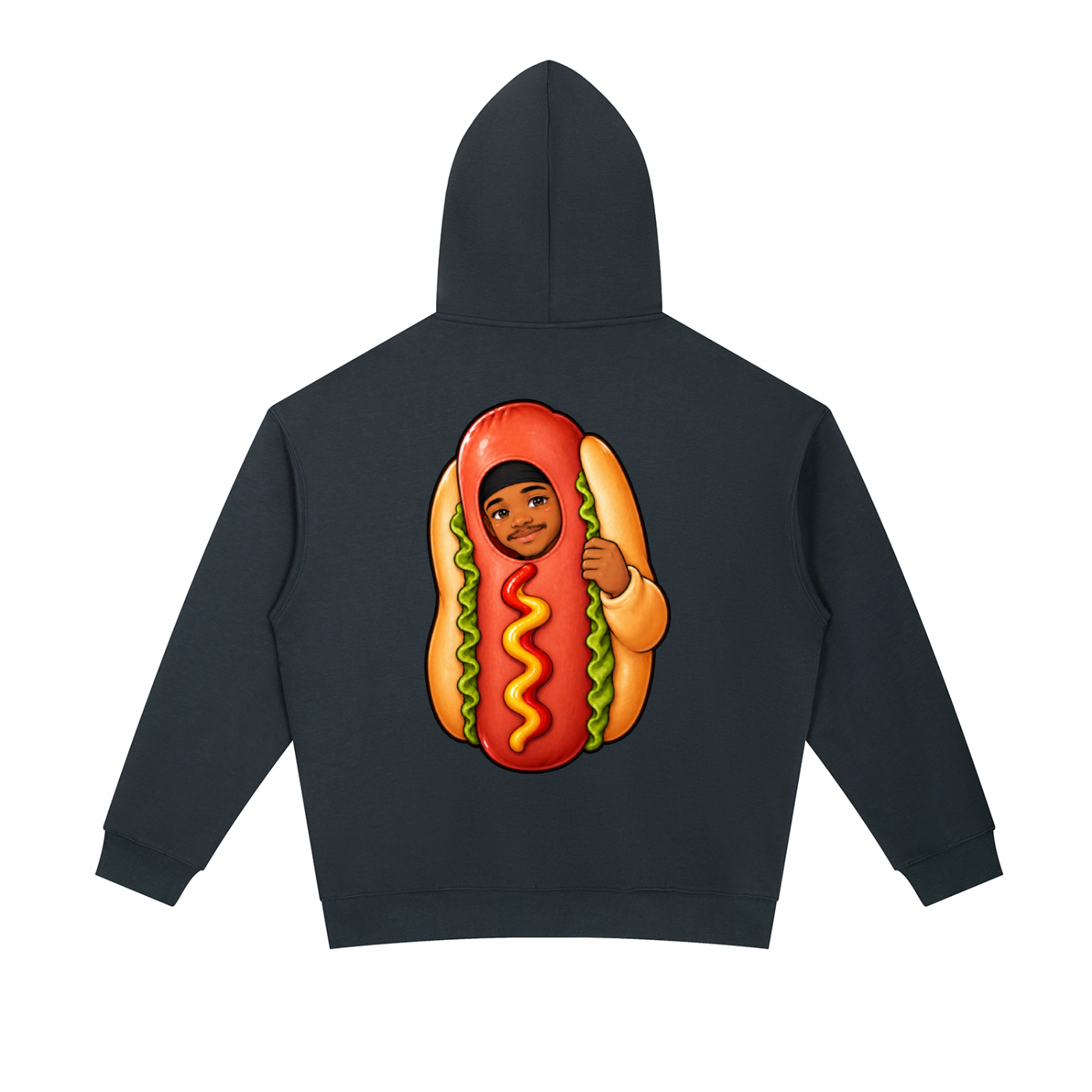 Streetwear 2 Trilogy x Hotdog Essential Hoodie