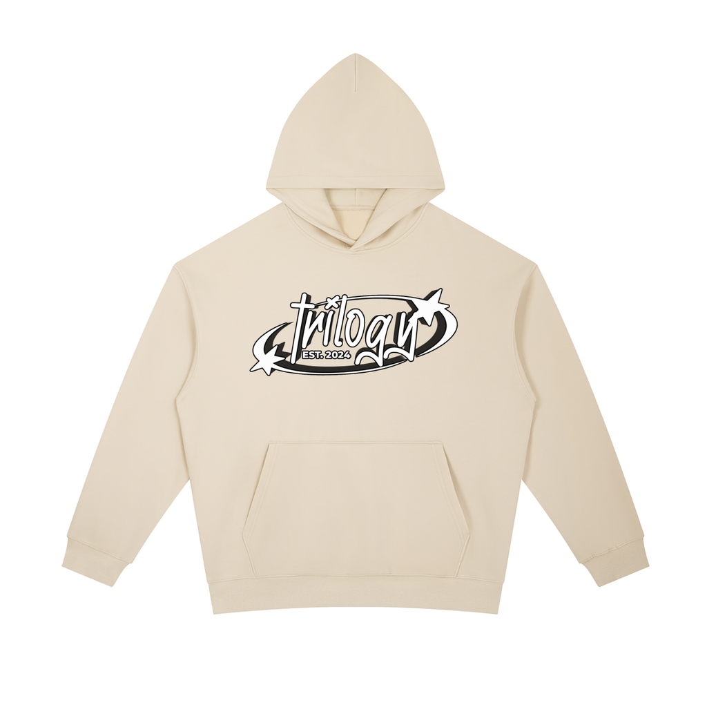Streetwear Trilogy Essential Hoodie - Black Design