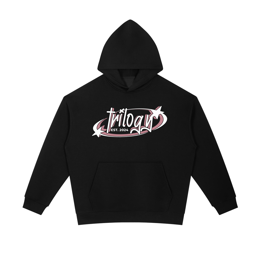 Streetwear Trilogy Essential Hoodie - Pink Design