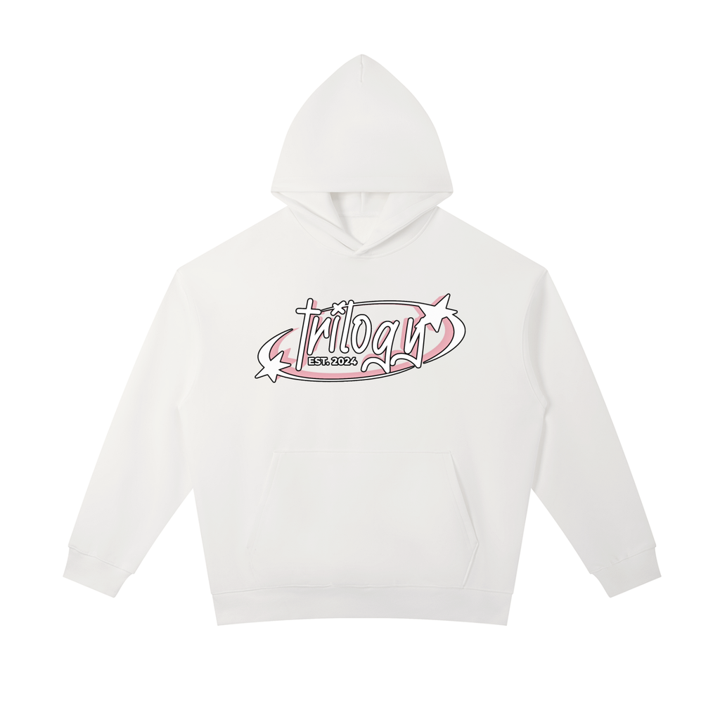 Streetwear Trilogy Essential Hoodie - Pink Design